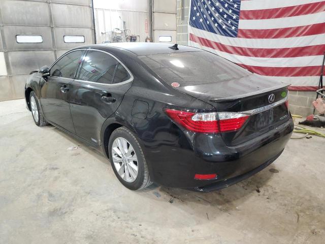 JTHBW1GG2D2014779 - 2013 LEXUS ES 300H BLACK photo 3