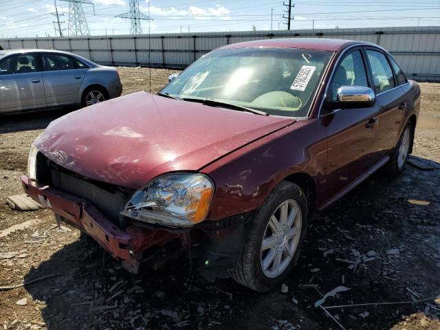 1FAHP28166G184311 - 2006 FORD FIVE HUNDR MAROON photo 2