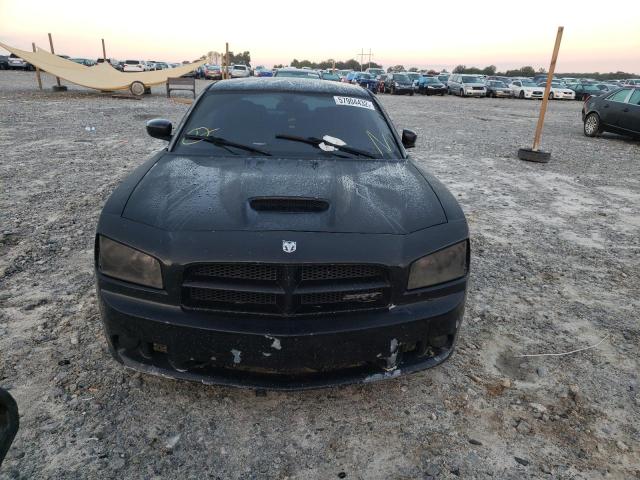 2B3KA73W98H133105 - 2008 DODGE CHARGER SR BLACK photo 9