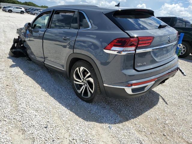 1V2TE2CA2MC203540 - 2021 VOLKSWAGEN ATLAS CROS Серый фото 3