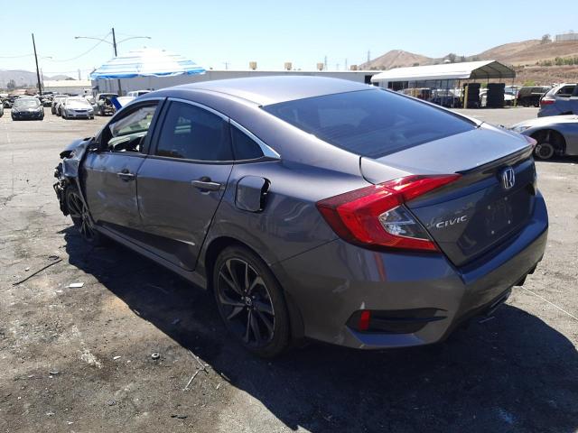 2HGFC2F86LH512096 - 2020 HONDA CIVIC SPOR GRAY photo 3