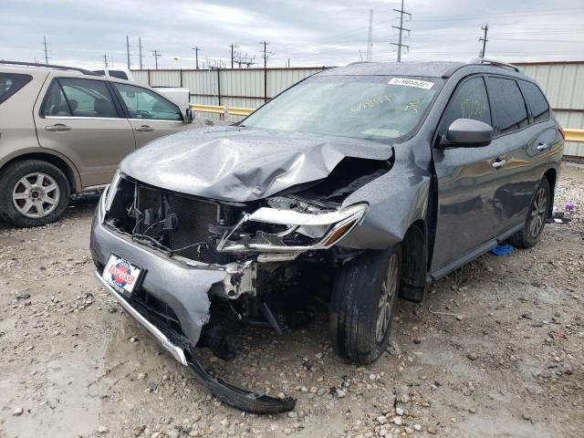 5N1AR2MN9GC658979 - 2016 NISSAN PATHFINDER GRAY photo 2