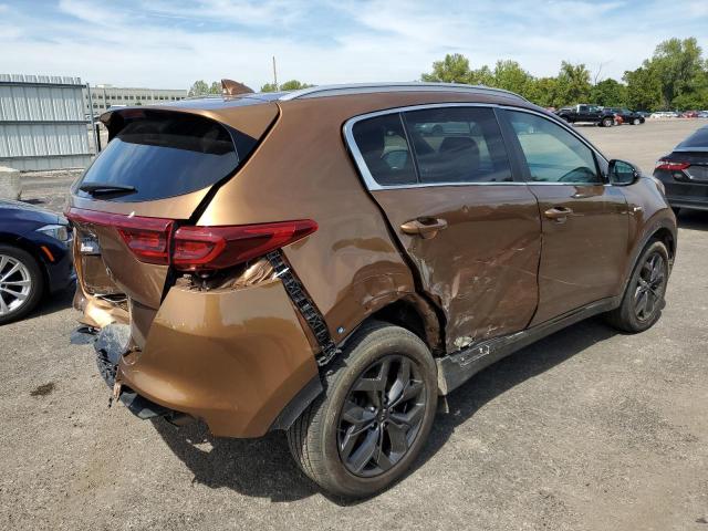 KNDP6CAC1M7843483 - 2021 KIA SPORTAGE S BROWN photo 4