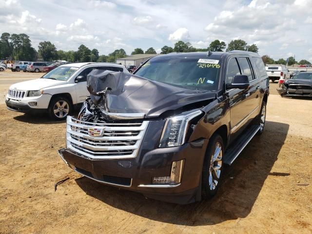 1GYS4KKJ7HR250495 - 2017 CADILLAC ESCALADE E BLACK photo 2