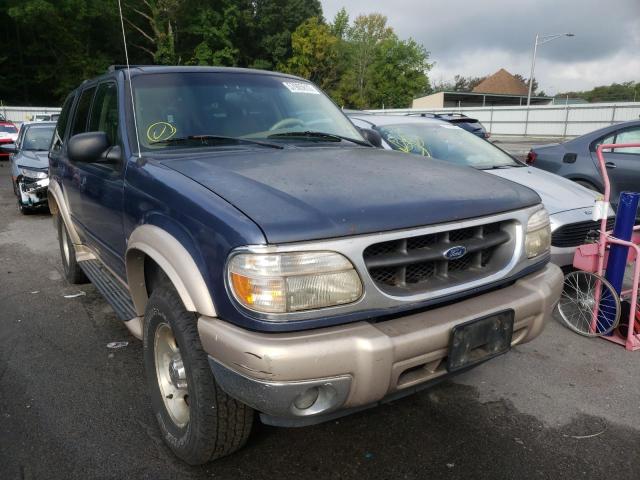 1FMZU84P1YZC64493 - 2000 FORD EXPLORER E BLUE photo 1