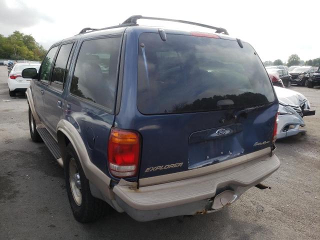 1FMZU84P1YZC64493 - 2000 FORD EXPLORER E BLUE photo 3