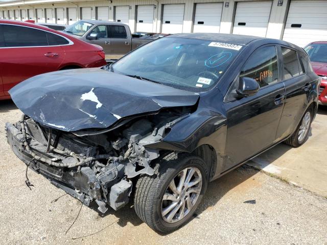 JM1BL1L79C1593449 - 2012 MAZDA 3 I BLACK photo 2