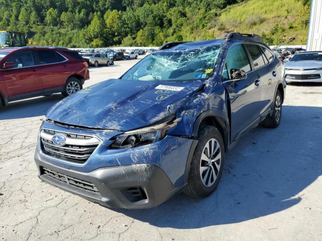 4S4BTADC4N3146199 - 2022 SUBARU OUTBACK PR BLUE photo 2