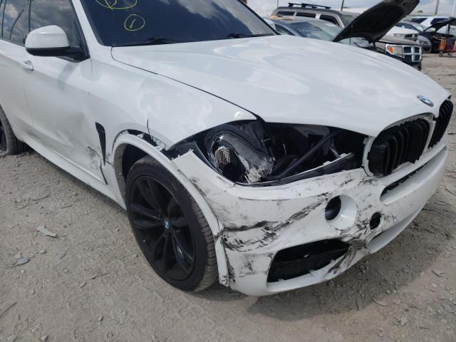 5UXKT0C57J0V99194 - 2018 BMW X5 XDR40E თეთრი ფოტო 9