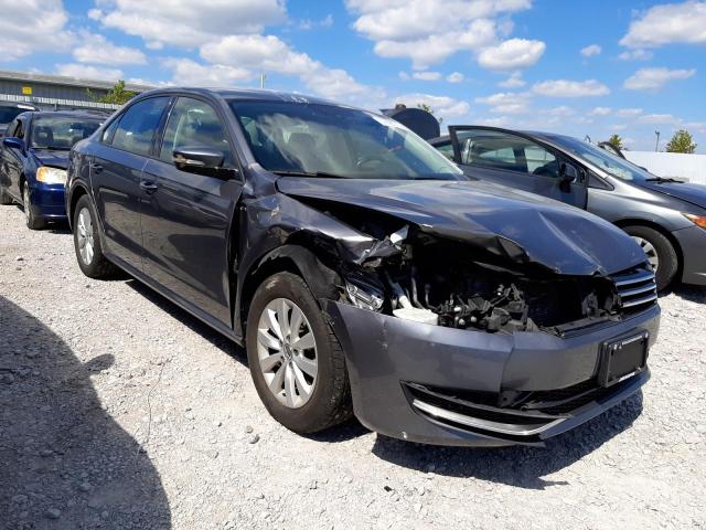 1VWAT7A33FC004657 - 2015 VOLKSWAGEN PASSAT S GRAY photo 1