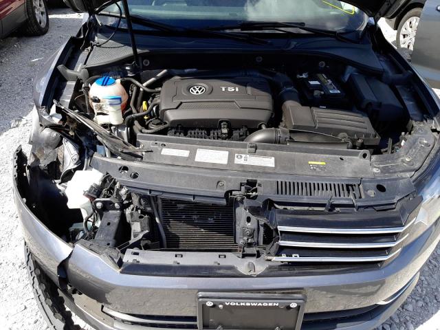 1VWAT7A33FC004657 - 2015 VOLKSWAGEN PASSAT S GRAY photo 7