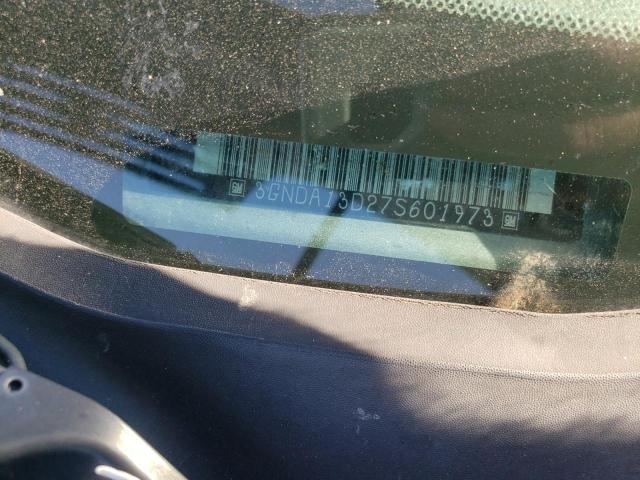 3GNDA13D27S601973 - 2007 CHEVROLET HHR LS 灰色 照片 10