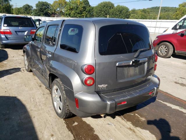 3GNDA13D27S601973 - 2007 CHEVROLET HHR LS 灰色 照片 3