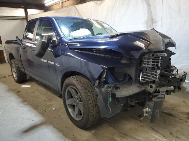 1C6RD7HT0CS162360 - 2012 DODGE RAM 1500 S BLUE photo 1