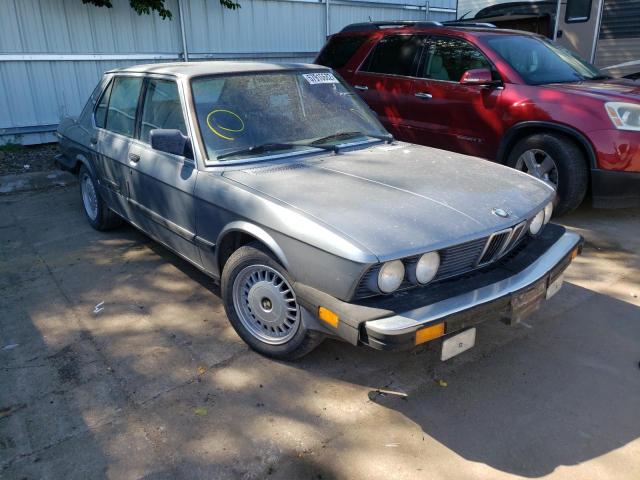 WBADC8409G1720593 - 1986 BMW 535 I AUTO GRAY photo 1