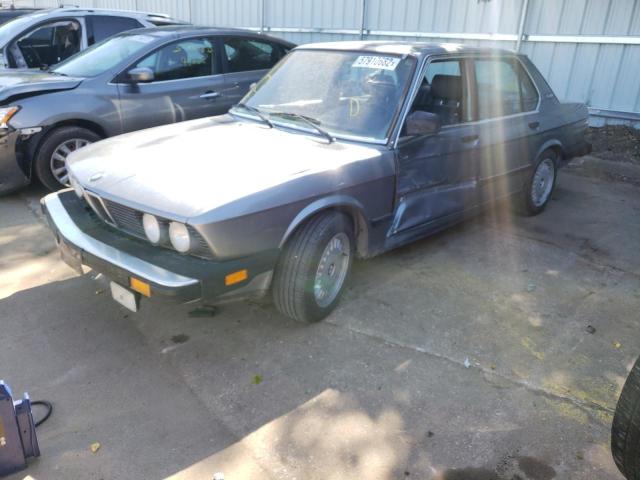 WBADC8409G1720593 - 1986 BMW 535 I AUTO GRAY photo 2