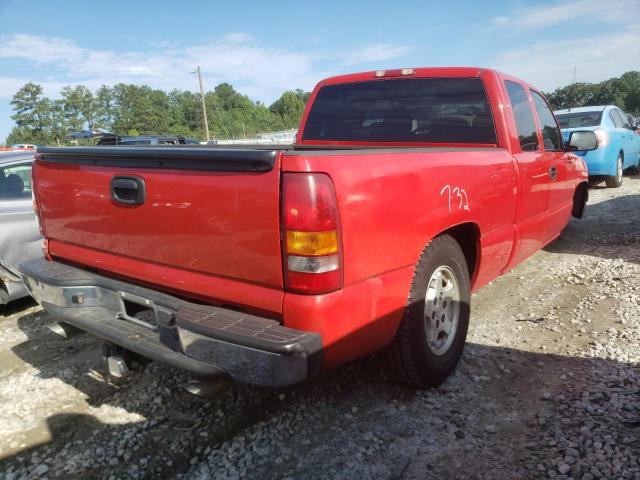 2GCEC19T321194935 - 2002 CHEVROLET SILVERADO RED photo 4