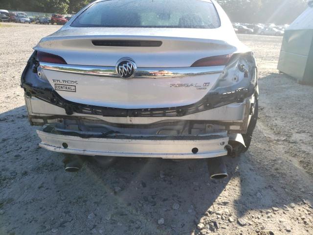 2G4GL5EX6E9201855 - 2014 BUICK REGAL SILVER photo 9