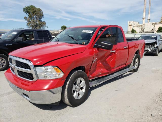 1C6RR6GG0HS650862 - 2017 RAM 1500 SLT RED photo 2