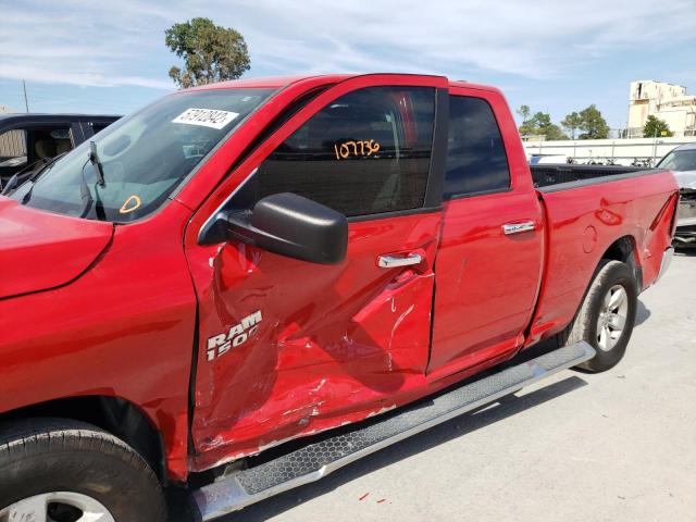 1C6RR6GG0HS650862 - 2017 RAM 1500 SLT RED photo 9