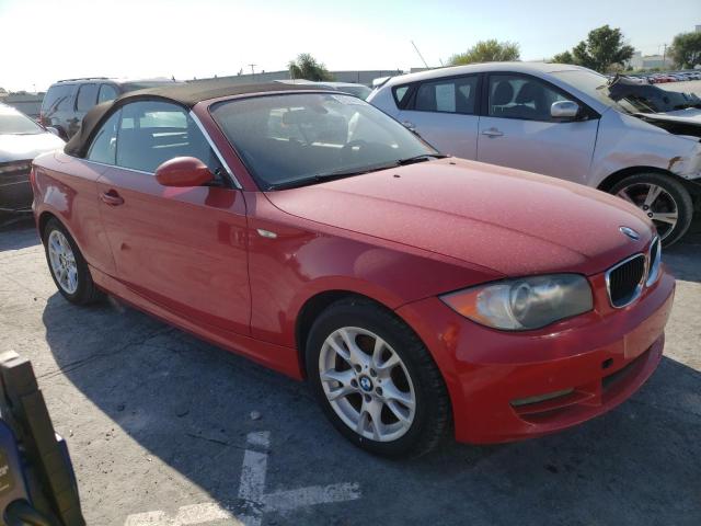 WBAUL73599VE86462 - 2009 BMW 128 I RED photo 1