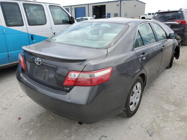 4T4BE46K57R001692 - 2007 TOYOTA CAMRY CE CHARCOAL photo 4