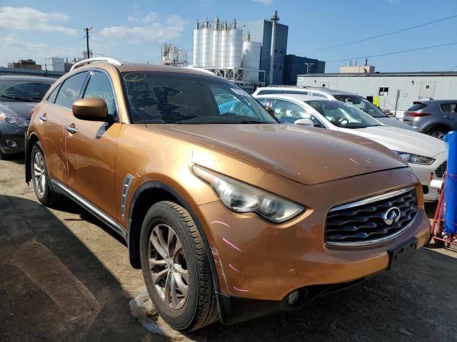 JNRAS18W69M150939 - 2009 INFINITI FX35 ORANGE photo 1