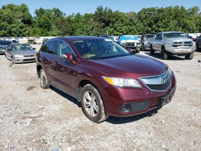 5J8TB4H38EL000462 - 2014 ACURA RDX MAROON photo 1