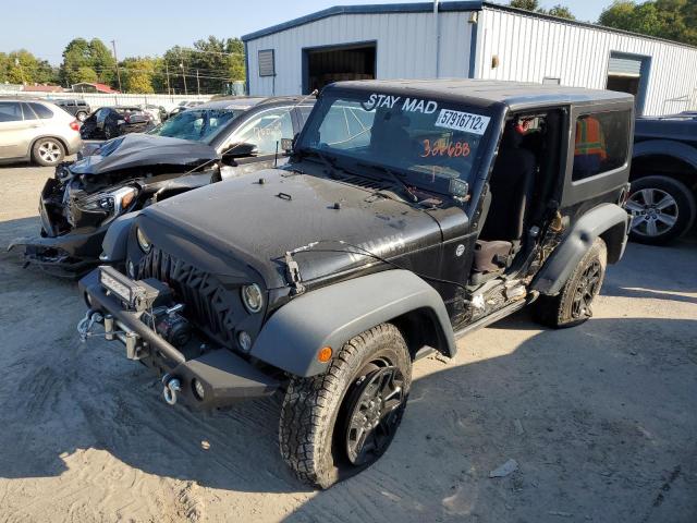 1C4AJWAG7EL326688 - 2014 JEEP WRANGLER S BLACK photo 2