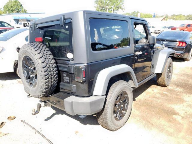 1C4AJWAG7EL326688 - 2014 JEEP WRANGLER S BLACK photo 4