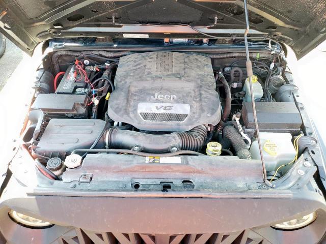 1C4AJWAG7EL326688 - 2014 JEEP WRANGLER S BLACK photo 7