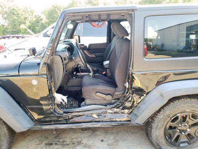1C4AJWAG7EL326688 - 2014 JEEP WRANGLER S BLACK photo 9