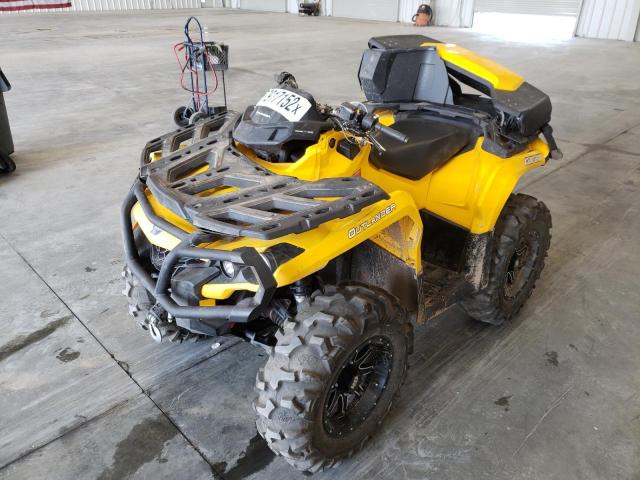 3JBLKCP15CJ000993 - 2012 CAN-AM OUTLANDER YELLOW photo 2