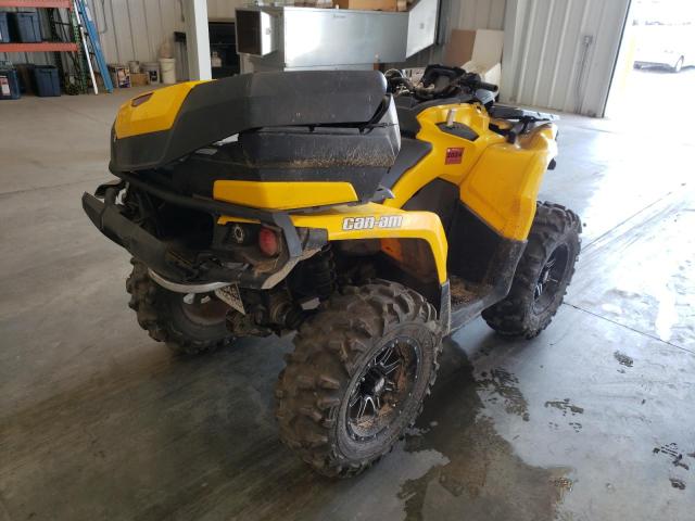 3JBLKCP15CJ000993 - 2012 CAN-AM OUTLANDER YELLOW photo 4