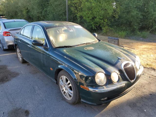 SAJEA01U83HM61166 - 2003 JAGUAR S-TYPE GREEN photo 1