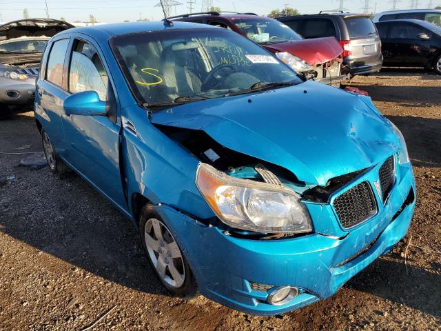 KL2TD66E99B667080 - 2009 PONTIAC G3 BLUE photo 1