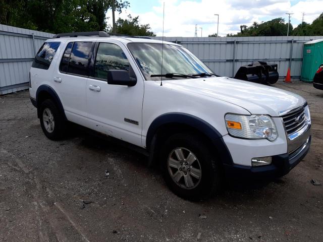 1FMEU73E97UB86422 - 2007 FORD EXPLORER X WHITE photo 1