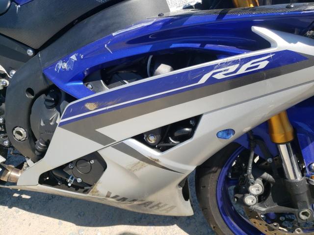 JYARJ16E8FA034022 - 2015 YAMAHA YZFR6 BLUE photo 7