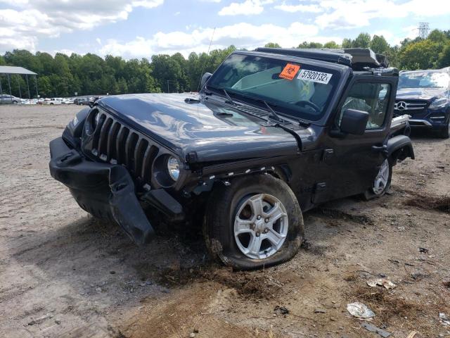 1C4HJXAG0NW194778 - 2022 JEEP WRANGLER S BLACK photo 2