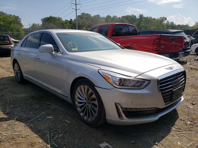 KMHG54JH3HU033604 - 2017 GENESIS G90 ULTIMA SILVER photo 1