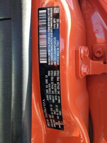ZACCJBAB6HPG26230 - 2017 JEEP RENEGADE S ORANGE photo 10