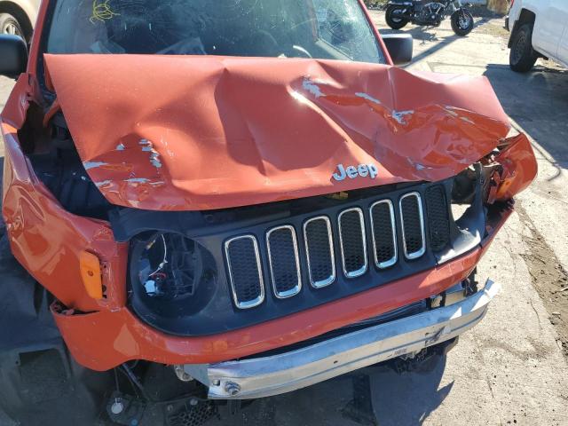 ZACCJBAB6HPG26230 - 2017 JEEP RENEGADE S ORANGE photo 7