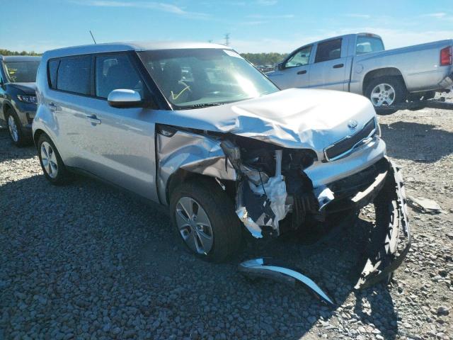 KNDJN2A20E7705851 - 2014 KIA SOUL SILVER photo 1