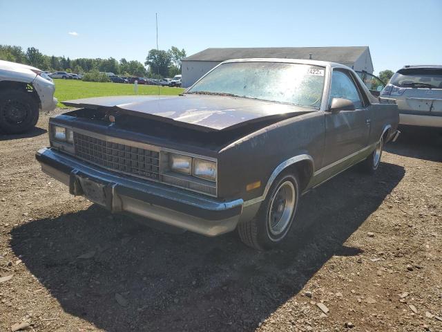 3GCCW80HXGS909964 - 1986 CHEVROLET EL CAMINO BURGUNDY photo 2