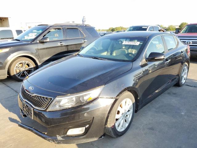 5XXGN4A77FG423359 - 2015 KIA OPTIMA EX BLACK photo 2