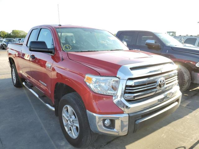 5TFUY5F17HX613646 - 2017 TOYOTA TUNDRA DOU RED photo 1