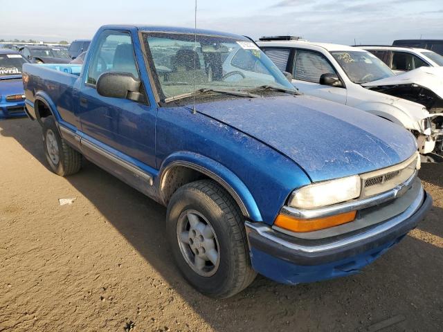 1GCDT14W4YK127489 - 2000 CHEVROLET S TRUCK S1 BLUE photo 1