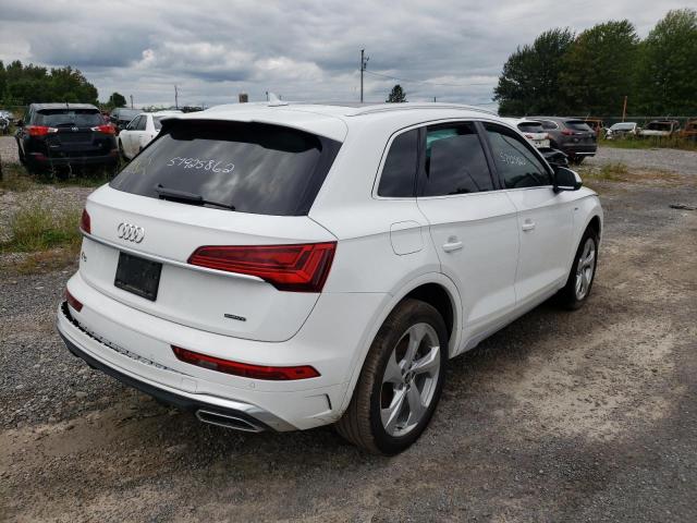 WA1EAAFYXM2112122 - 2021 AUDI Q5 PROGRES WHITE photo 4