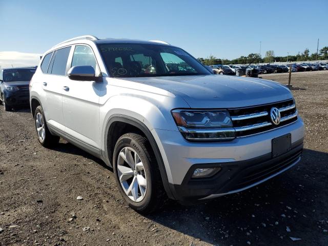 1V2UR2CA3KC543981 - 2019 VOLKSWAGEN ATLAS SE WHITE photo 1