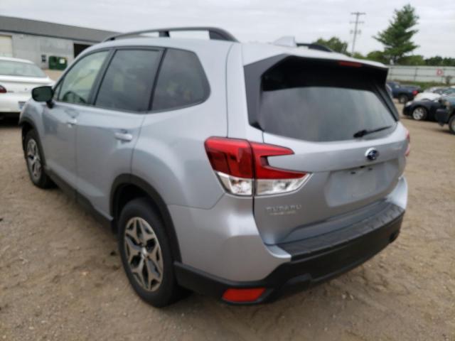 JF2SKAFC0MH588050 - 2021 SUBARU FORESTER P GRAY photo 3